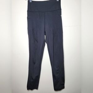 Women's Engineered Life Black Leggings, Size Small